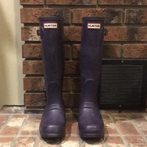 Hunter rain boots